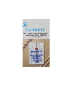 Ago Gemello Universale Sistema 130/705 H ZWI distanza 1,6 finezza 80 - Schmetz