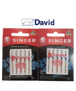 Ago per Ricamo (Embroidery) al titanio sistema 130/705 H-E