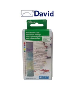 Mini wonder Clips Clover (50 pezzi) colori assortiti