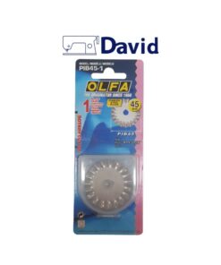 Lama di ricambio con taglio seghettato per Cutter Olfa da 45mm