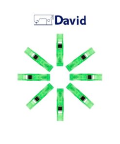 Alternative view of Jumbo Wonder Clips Clover - 24 pezzi