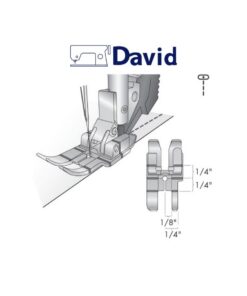 Alternative view of Piedino per Quilt 6 mm con Sistema IDT™ Pfaff