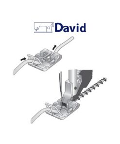 Alternative view of Piedino per galloni con sistema IDT™ Pfaff