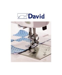 Piedino per quilting trasparente con 2 guide (OV) ELNA
