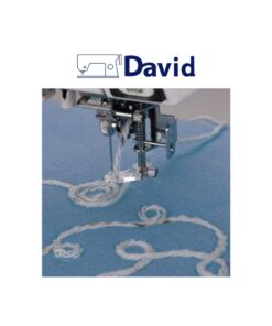 Piedino per applicazione filato quilting a mano libera (FMC) ELNA