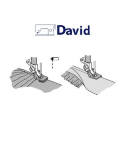 Alternative view of Piedino per arricciare Husqvarna Viking