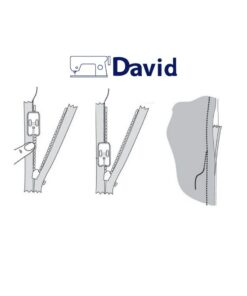 Alternative view of Piedino per cerniera invisibile Husqvarna Viking 920458096