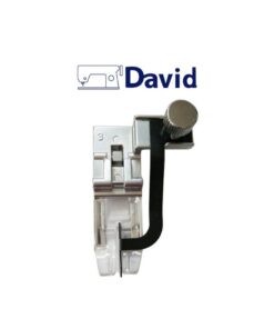 Piedino con guida cucitura centrale Janome per CoverPro