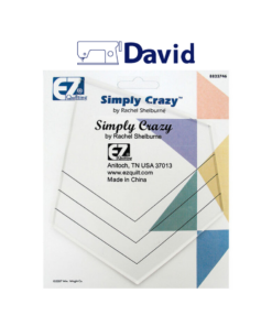 Squadra Irregolare per Crazy Patchwork - Ez Quilting Simply Crazy