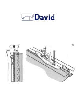 Alternative view of Piedino per cerniere stretto Husqvarna Viking