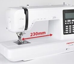 CREATOR C400 Necchi Macchina per Cucire Computerizzata braccio lungo e doppio trasporto integrato - immagine 5